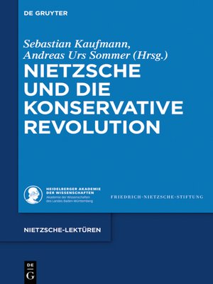 cover image of Nietzsche und die Konservative Revolution